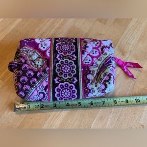 Vera Bradley Very Berry Paisley Medium Cosmetic Bag